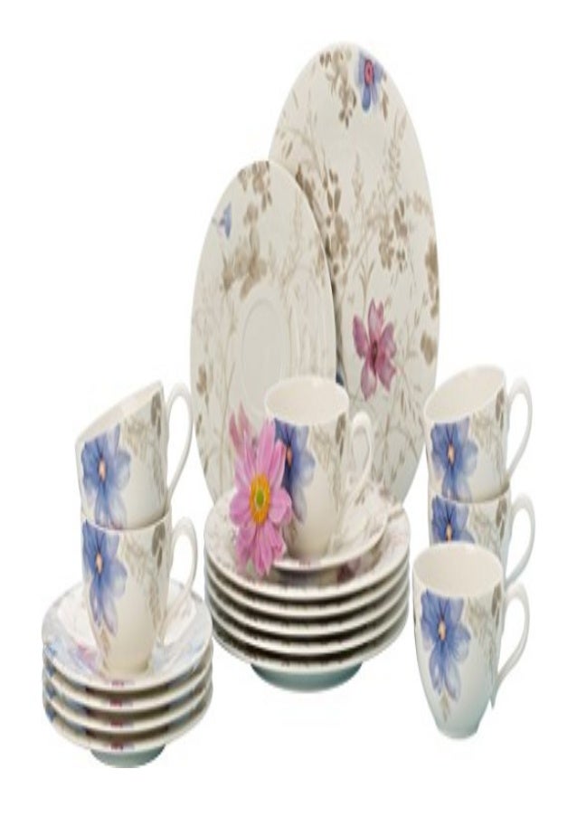 Villeroy Boch Mariefleur Gris Basic Kaffeeservice Fur Bis Zu 6 Per