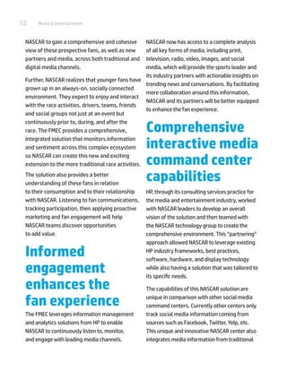 15.Media & Entertainment
Mobileperformance
engineeringhelps
scoretouchdowns
withcustomers
Today’s consumers are
always con...