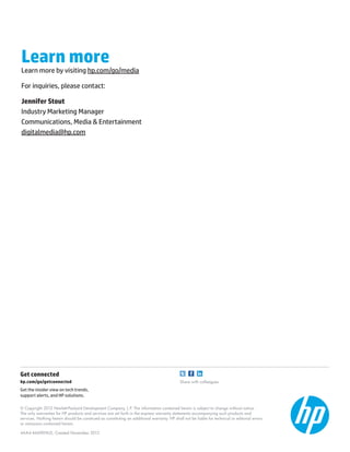 HP E-Zine: Security in Media and Entertainment