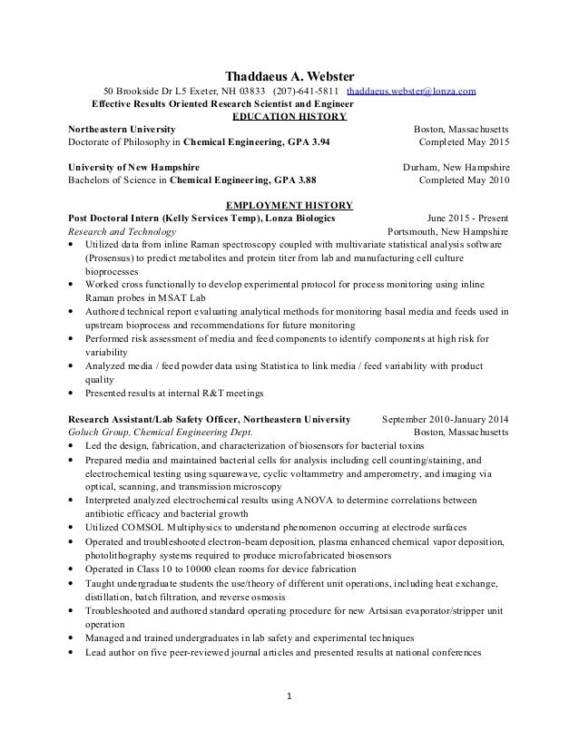 thads updated biotech resume