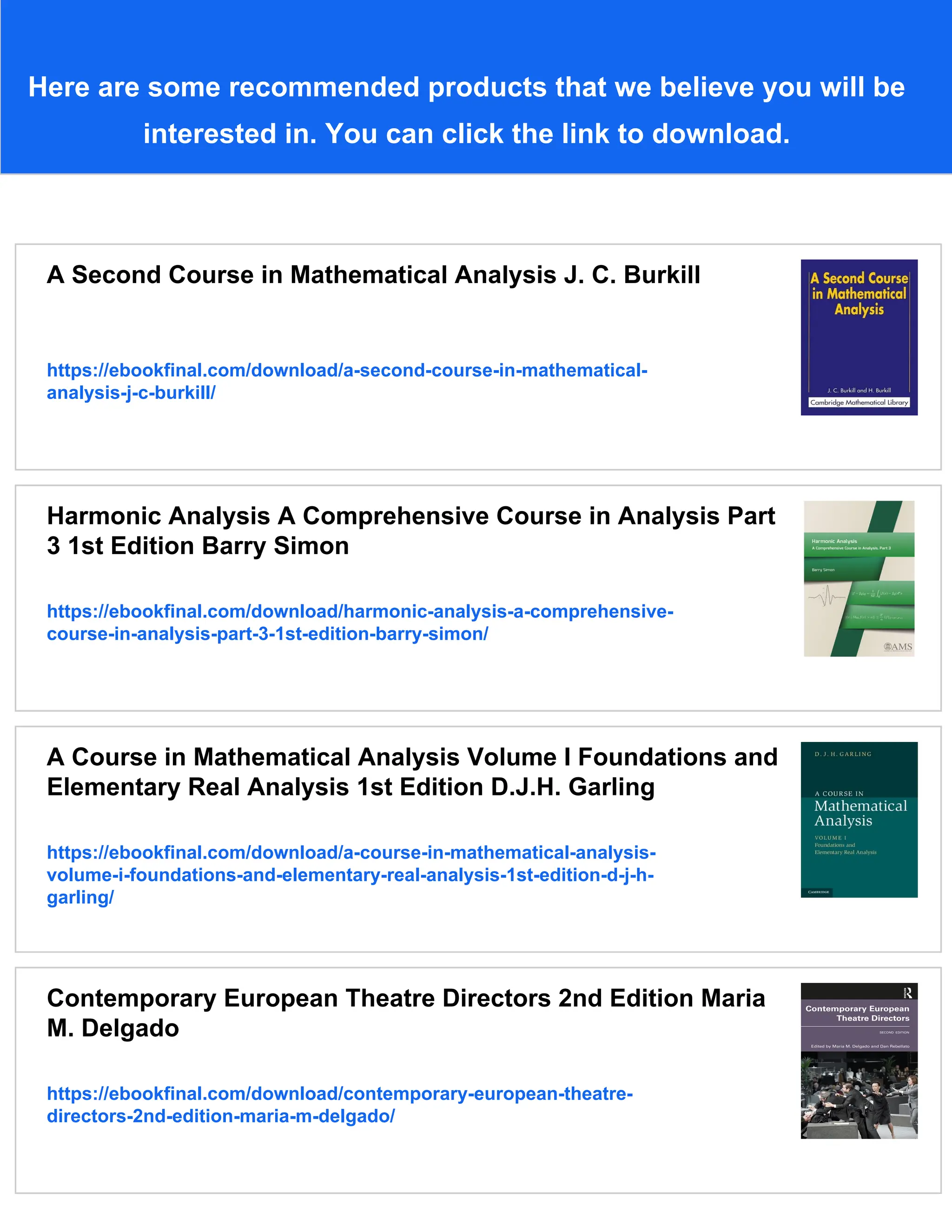Advanced course of mathematical analysis 3 Juan M. Delgado Sanchez | PDF