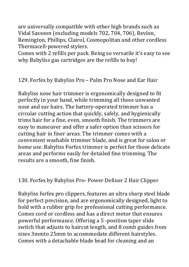 babyliss pro power definer