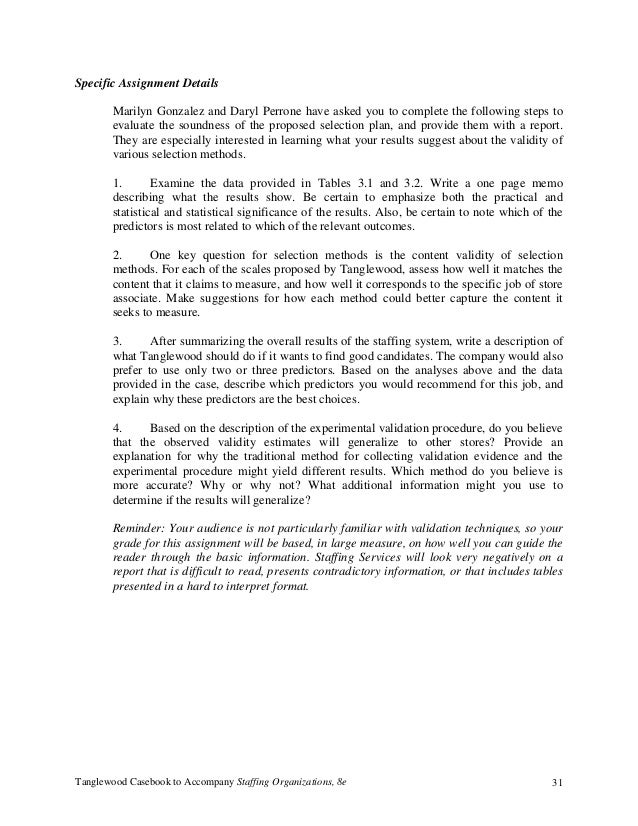 Tanglewood casebook 2 essay example 03 image