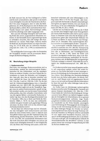 1999 Grenzen der Treuepflicht