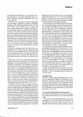 1999 Grenzen der Treuepflicht