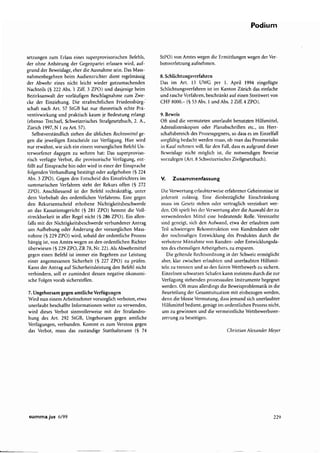 1999 Grenzen der Treuepflicht