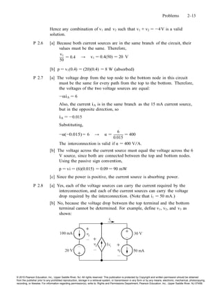 Electric Circuits 10th Edition Nilsson Solutions Manual | PDF