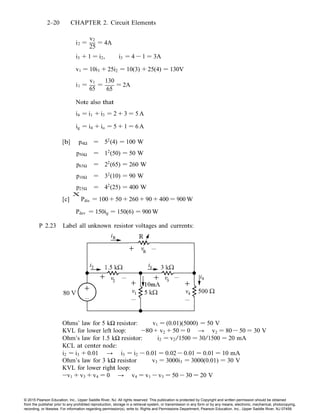 Electric Circuits 10th Edition Nilsson Solutions Manual | PDF