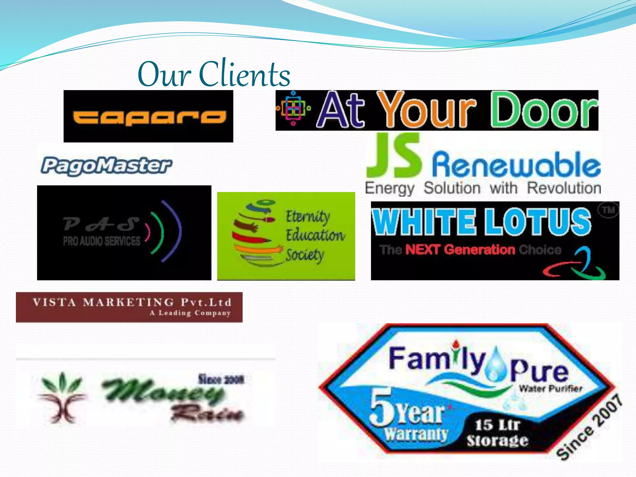 Our Clients
 