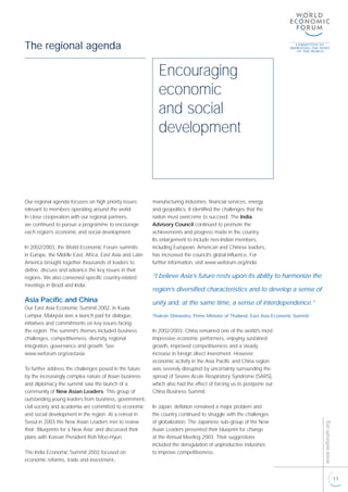 world economic forum Annual Report 2002/2003 | PDF