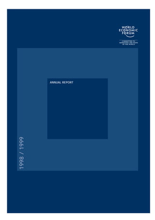 world economic forum Annual Report 1998/1999 | PDF