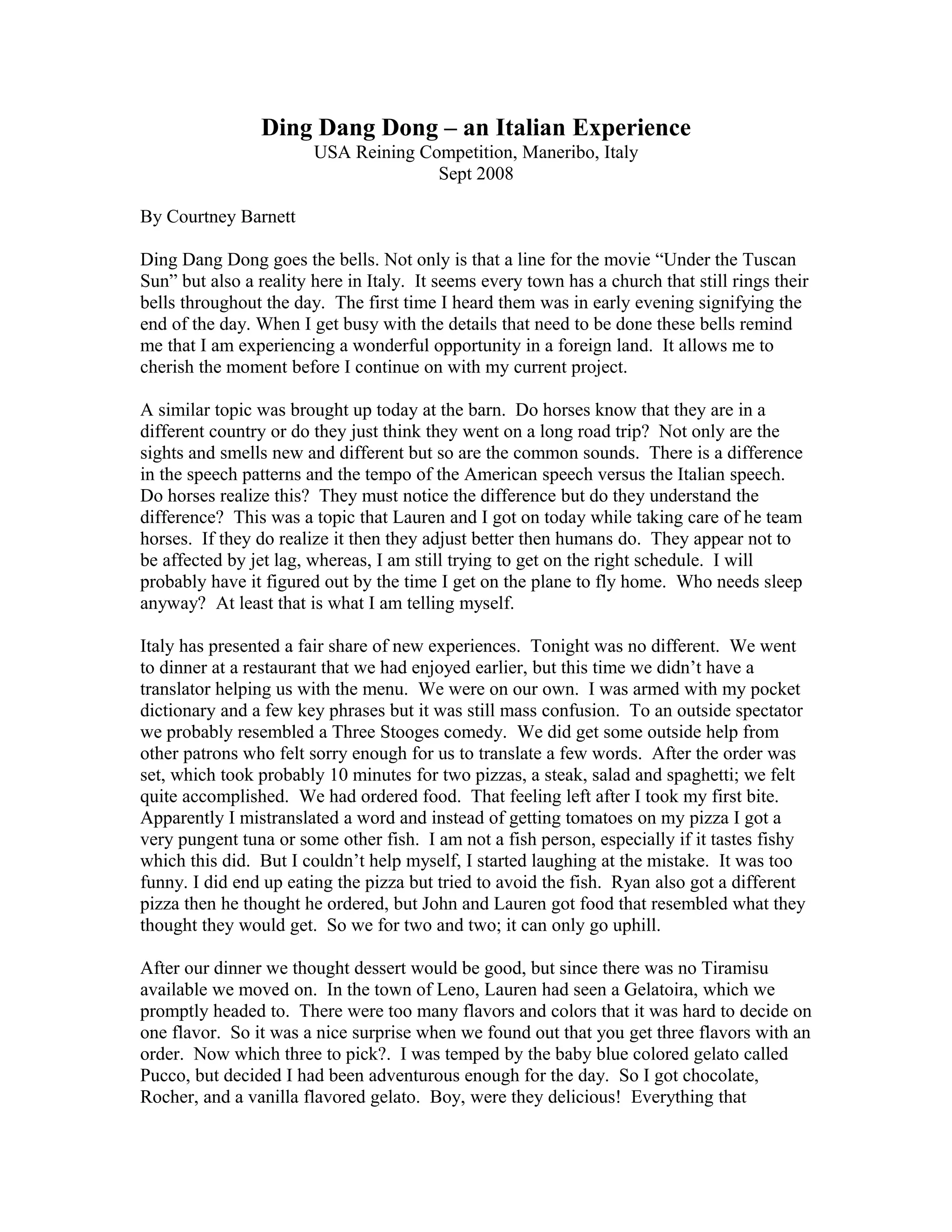 Ding Dang Dong | DOC