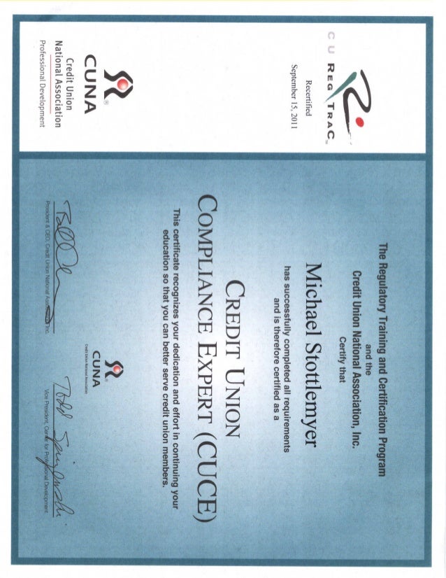 certification certificates