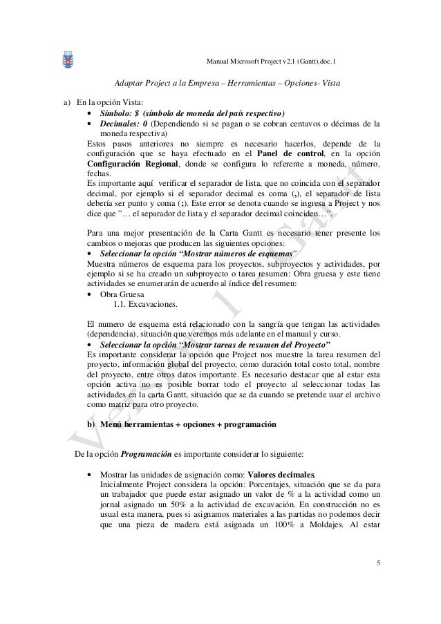manual microsoft project aplicado a la construccion v2 1 gantt manual microsoft project aplicado a la construccion v2 1 gantt