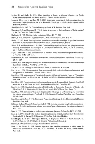 Rheology Of Fluid And Semisolid Foods Principles And Applications Food ...