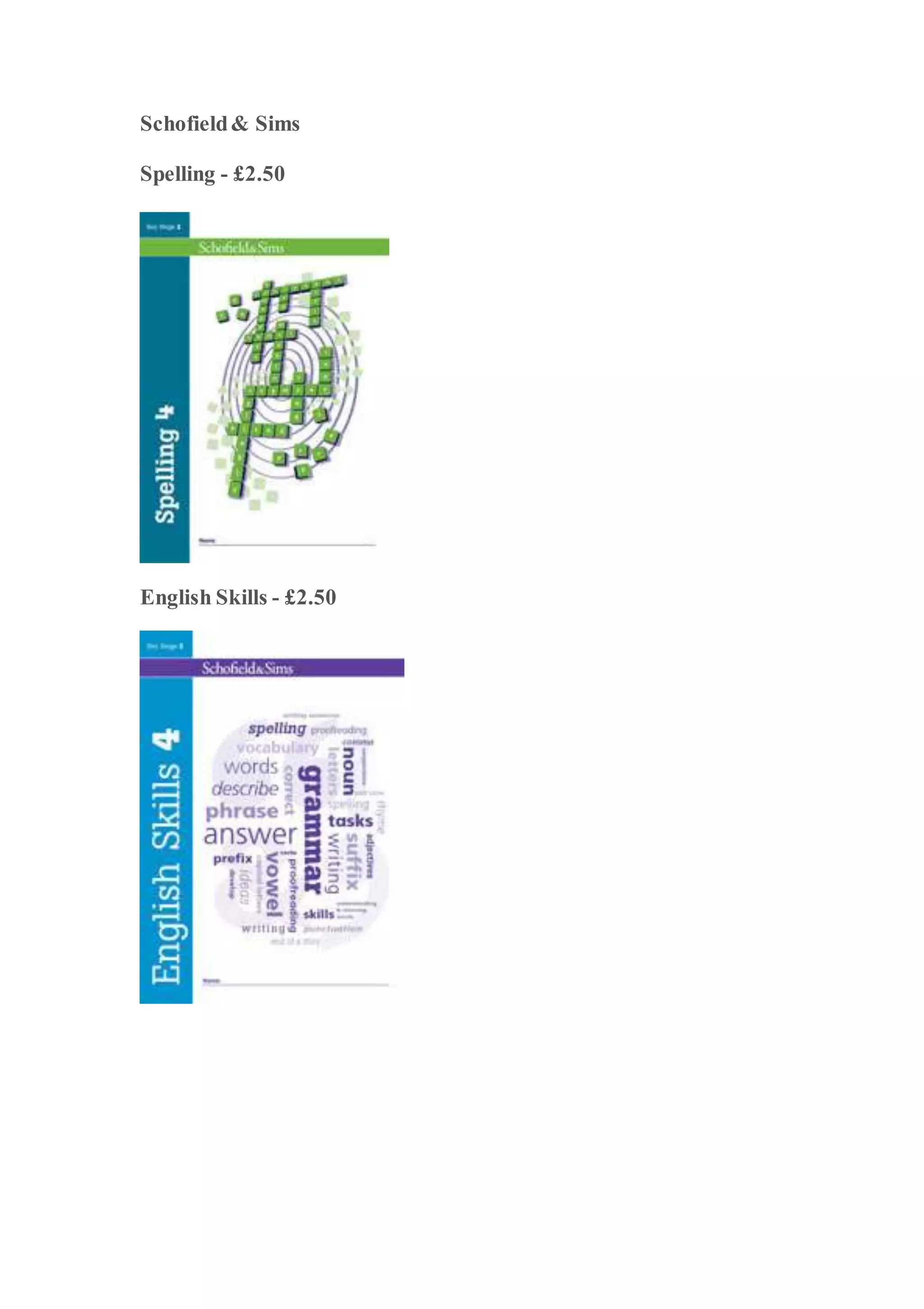 Schofield And Sims Spelling 5 Answers Pdf