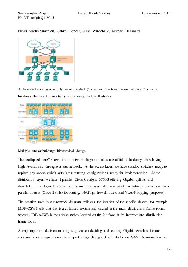 hca b connected Rapport Svendeprøve HCARevision