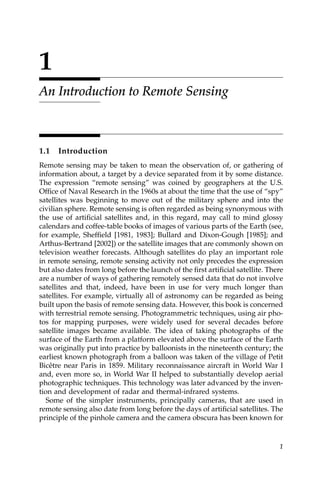 Introduction to remote sensing 2nd ed Edition Cracknell | PDF