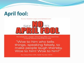 April fool:
 