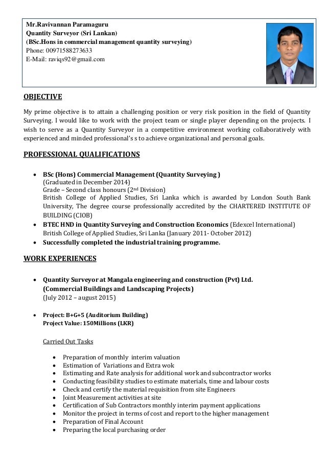 building cv