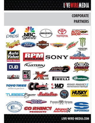 LIVE-WIRE-MEDIA.COM
CORPORATE
PARTNERS
 
