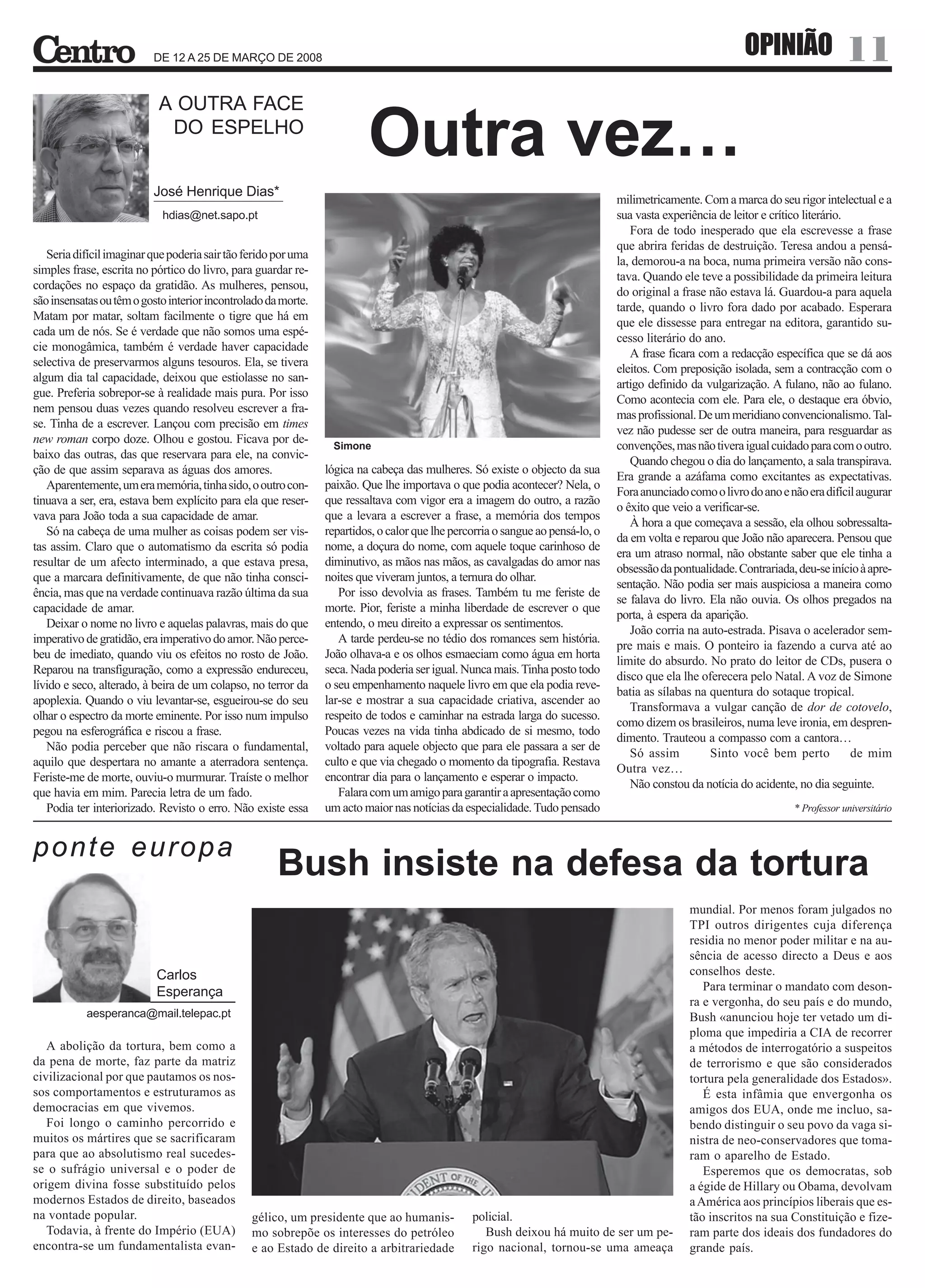 O Centro - n.º 46 – 12.03.2008