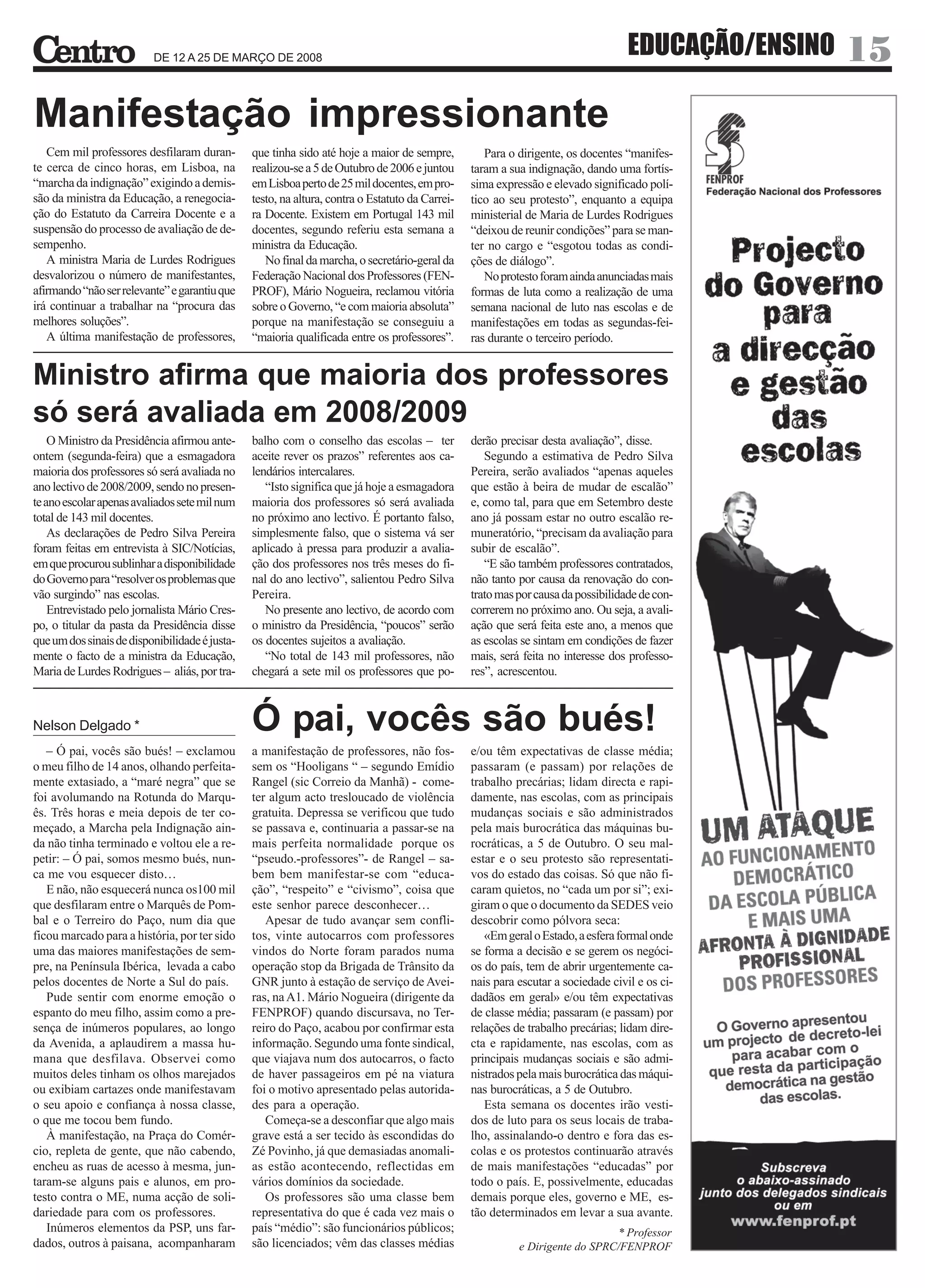 O Centro - n.º 46 – 12.03.2008