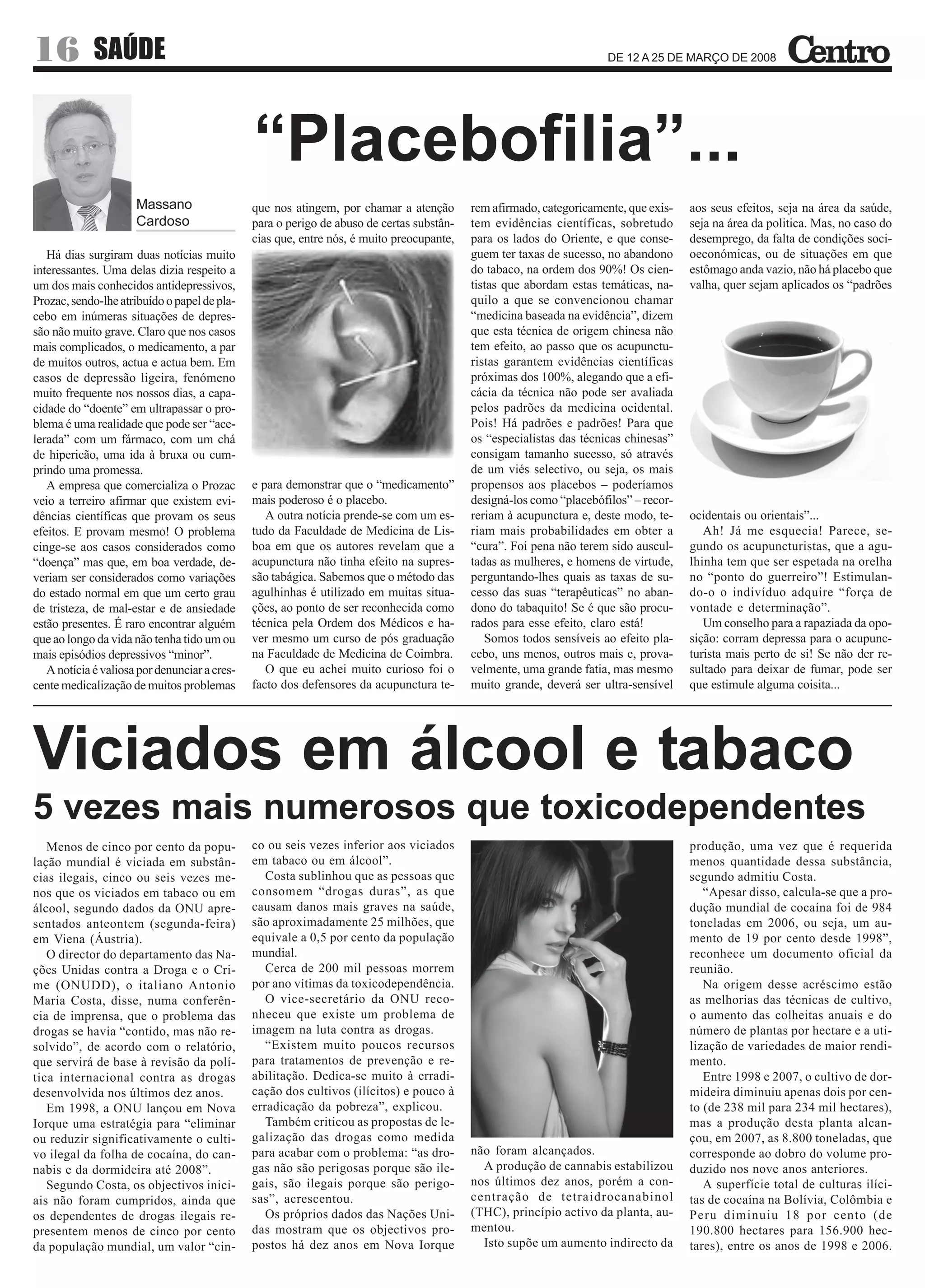 O Centro - n.º 46 – 12.03.2008