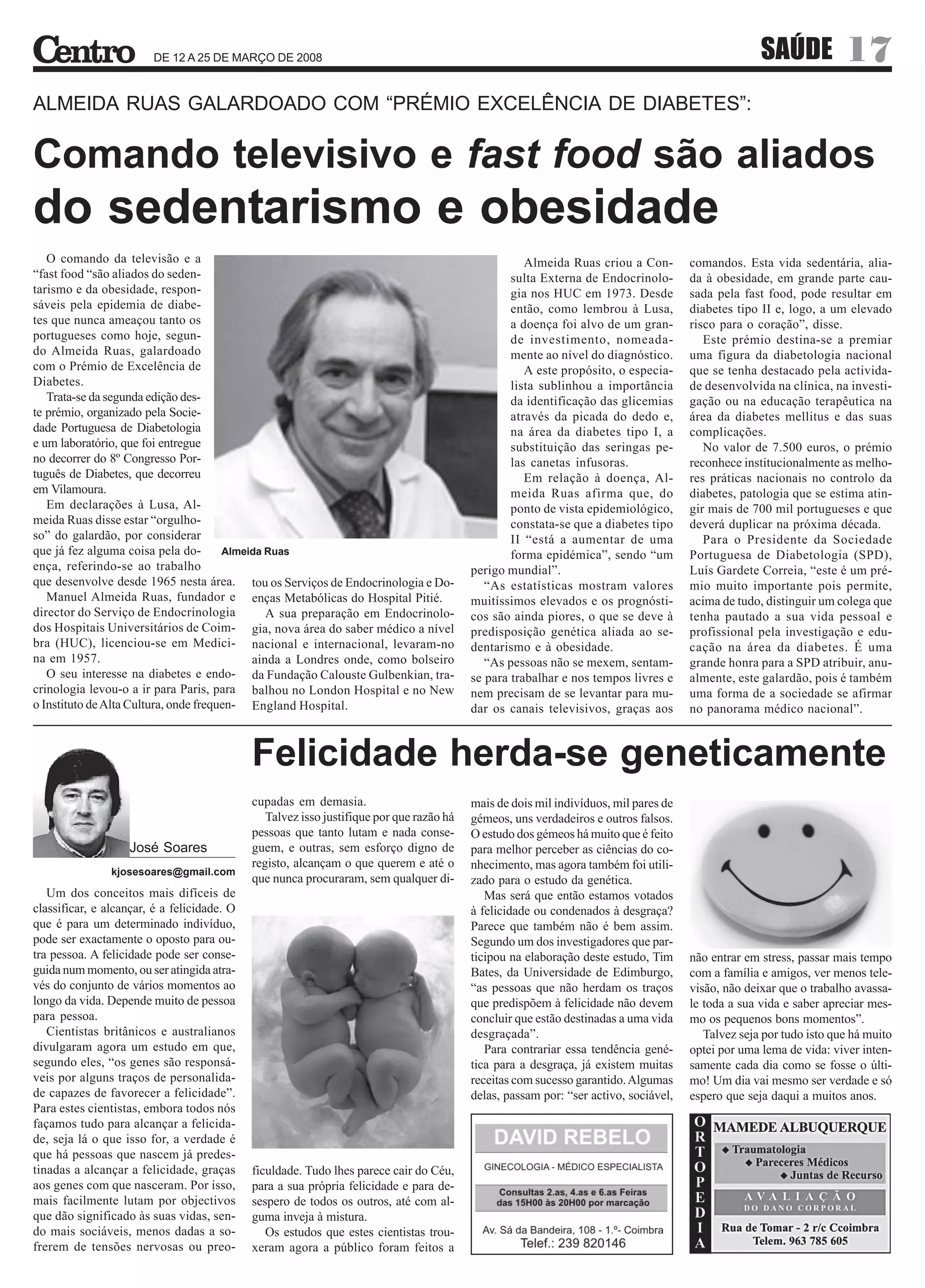 O Centro - n.º 46 – 12.03.2008