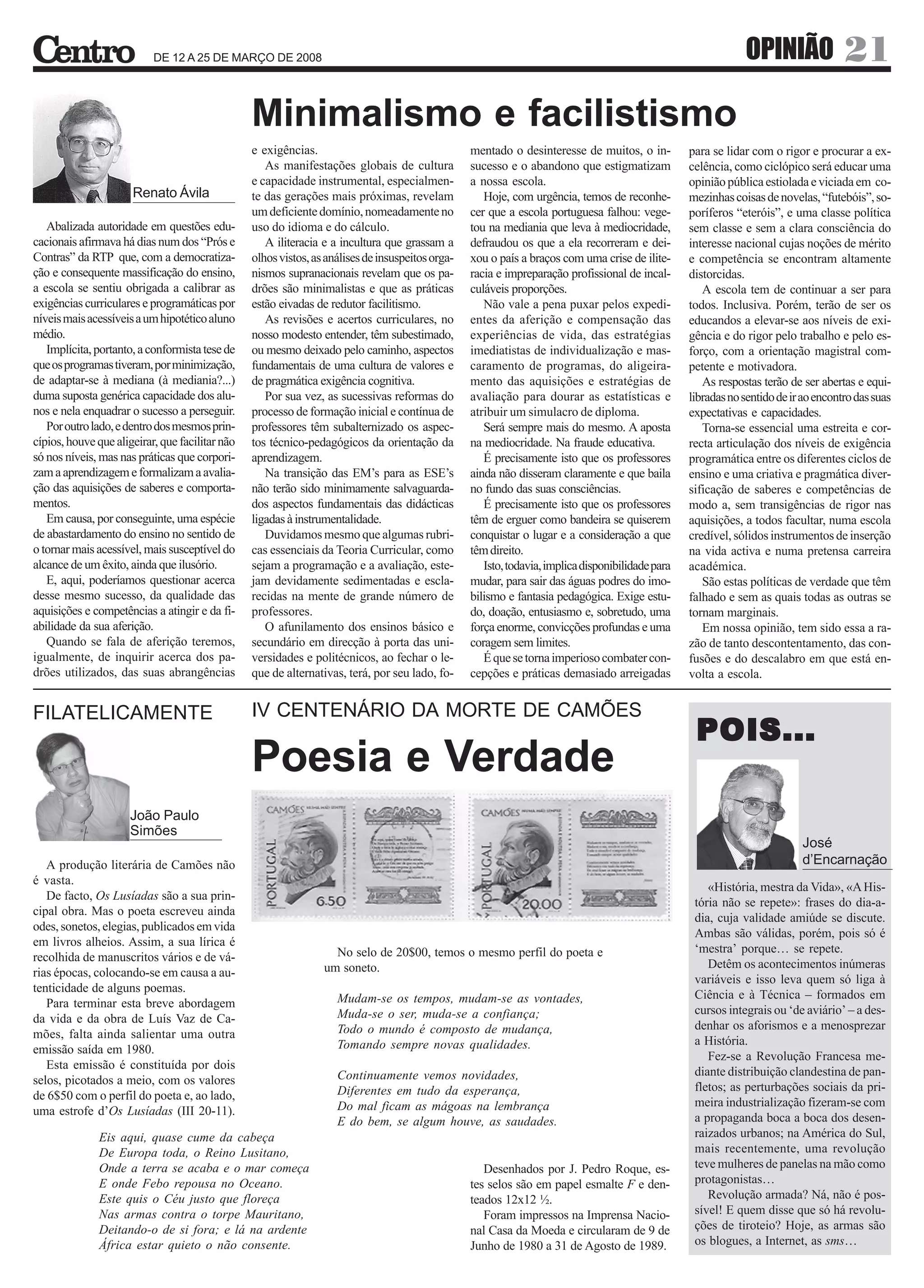 O Centro - n.º 46 – 12.03.2008