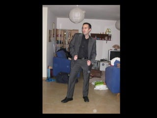 He dresses like a dapper don   