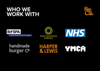 WHO WE
WORK WITH
 