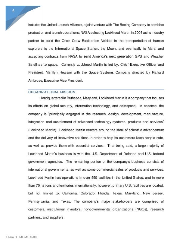 Lockheed martin strategy 2020 picture