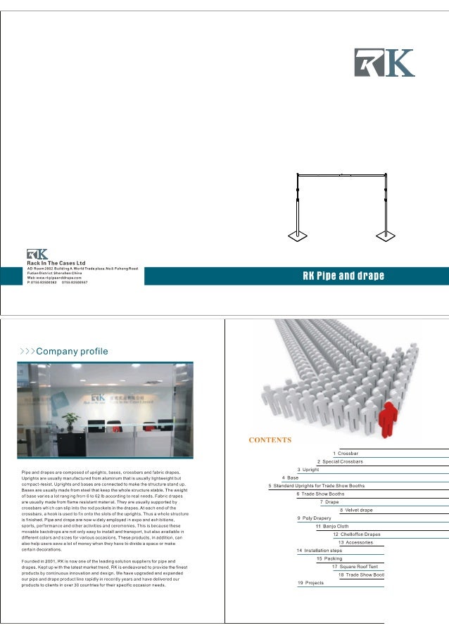 Rk Pipe And Drape Catalogue
