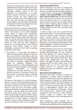 Modern Styling Trends in Fashion Industry | PDF