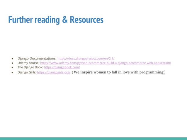 Introduction to Django | PPTX | Web Design and HTML | Internet