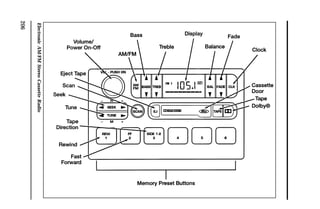 Electronic AM/FM Stereo Cassette Radio 
206 
 