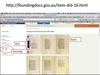 http://foundingdocs.gov.au/item-did-16.html 
Seal 
Transcript 
Scans 
 
