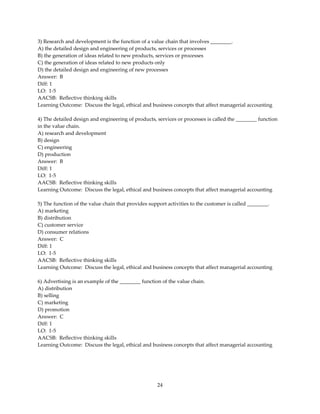 Test Bank for Introduction to Management Accounting, 16th Edition ...