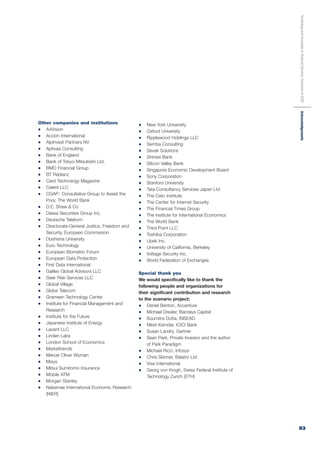 Technology and Innovation in Financial Services Scenarios | PDF