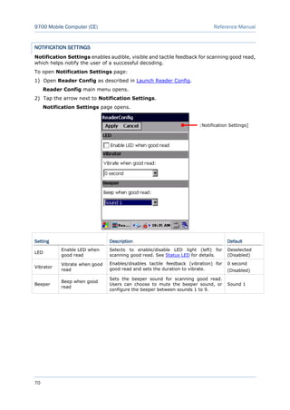 싸이퍼랩PDA CipherLab 9700 2D 3.5인치 윈도우즈PDA 산업용PDA 기업용 모바일컴퓨터 바코드PDA 매뉴얼