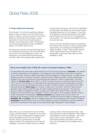 Global Risk Report 2006