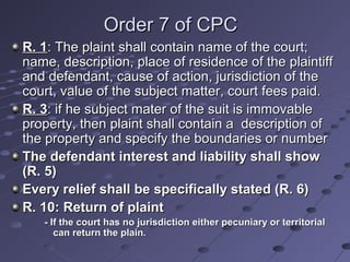 Code of Civil Procedure | PPT