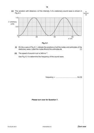 AS PHYSICS-May/June 9702/22 | PDF
