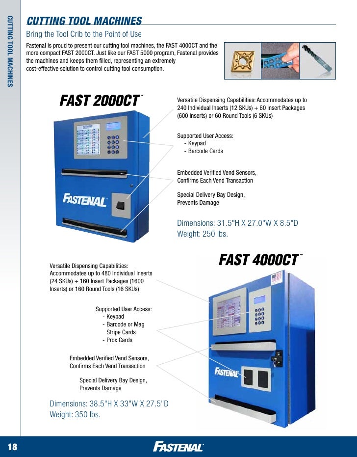 FAST Solutions All Inclusivw Guide TO Fastenal s Vending Solutions 