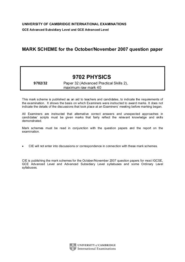 cambridge checkpoint coursebook 7 english 9702 all w07 ms