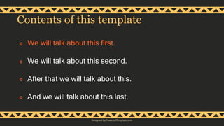 Native American Heritage Month Free Presentation Template - Free Google ...
