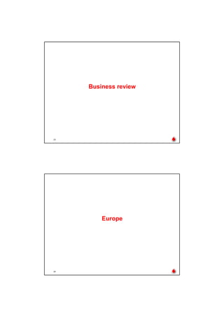 Vodaphone 2008 Half-Yearly Results