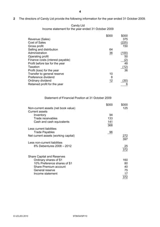 9706 y10 sp_4 | PDF
