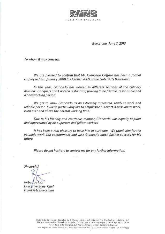 recommendation letter arts barcelona art recommendation letter